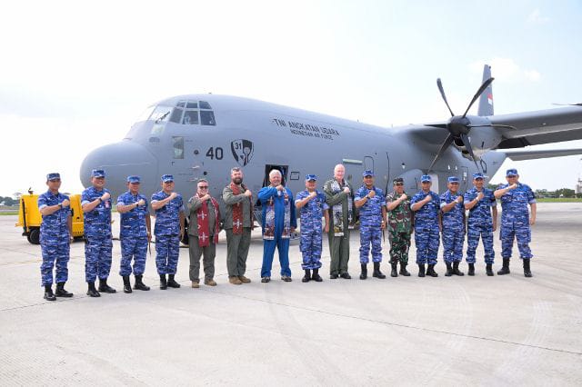 IMG-20230628-WA0012 Pesawat C-130J Super Hercules TNI AU Yang Kedua Tiba di Tanah Air 8