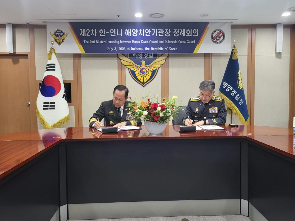 Bakamla RI-Korea Coast Guard Lakukan Pertemuan Bilateral Ke-2 1