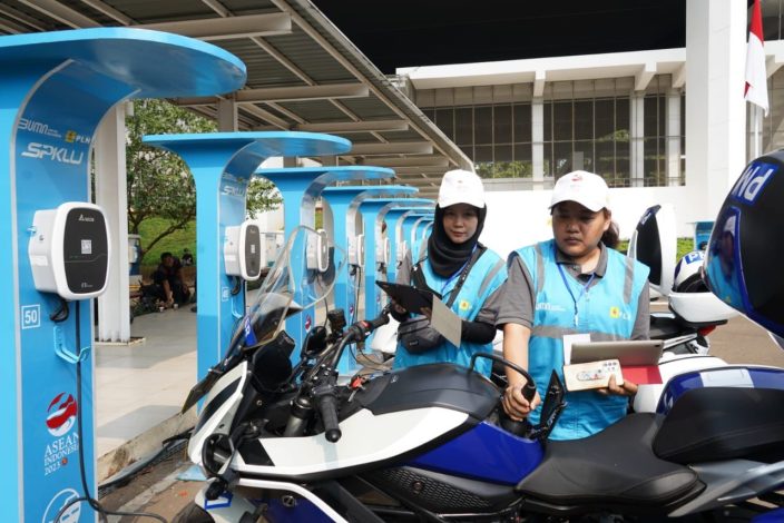 IMG-20230908-WA0019 Kelancaran Transportasi Kendaraan Listrik Delegasi KTT Ke-43 ASEAN Berkat Dukungan 79 EV Charging PLN Disjaya 10