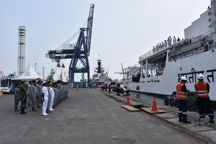 Bakamla RI Lepas Kepulangan Indian Coast Guard Ship Samudra Prahari 1 Bakamla RI Lepas Kepulangan Indian Coast Guard Ship Samudra Prahari 2
