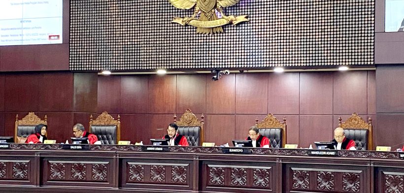 Gugatan Partai Garuda Soal Batas Usia Capres Cawapres Juga Ditolak MK 9