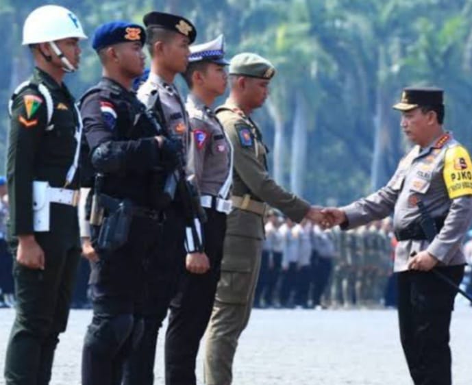 Amankan Pemilu 2024, Apel Operasi Mantap Brata Digelar di Monas 1