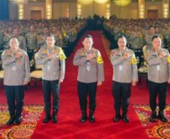 Amankan Semua Tahapan Pemilu, Kapolri Pimpin Apel Kasatwil se-Indonesia di Hotel Rizt Carlton 13