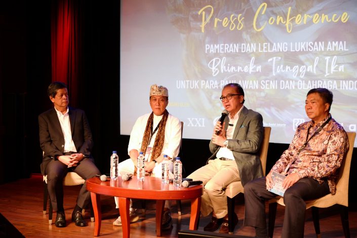 UID dan Yayasan Bunga Bali Sukses Gelar Pameran dan Lelang Lukisan Amal Bhinneka Tunggal Ika 2