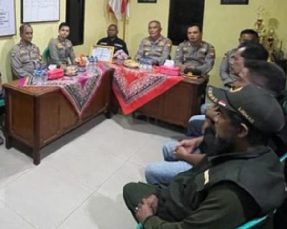 Kunjungi Warga, Dirbinmas: Ayo Jaga Perdamaian Jelang Pemilu 9