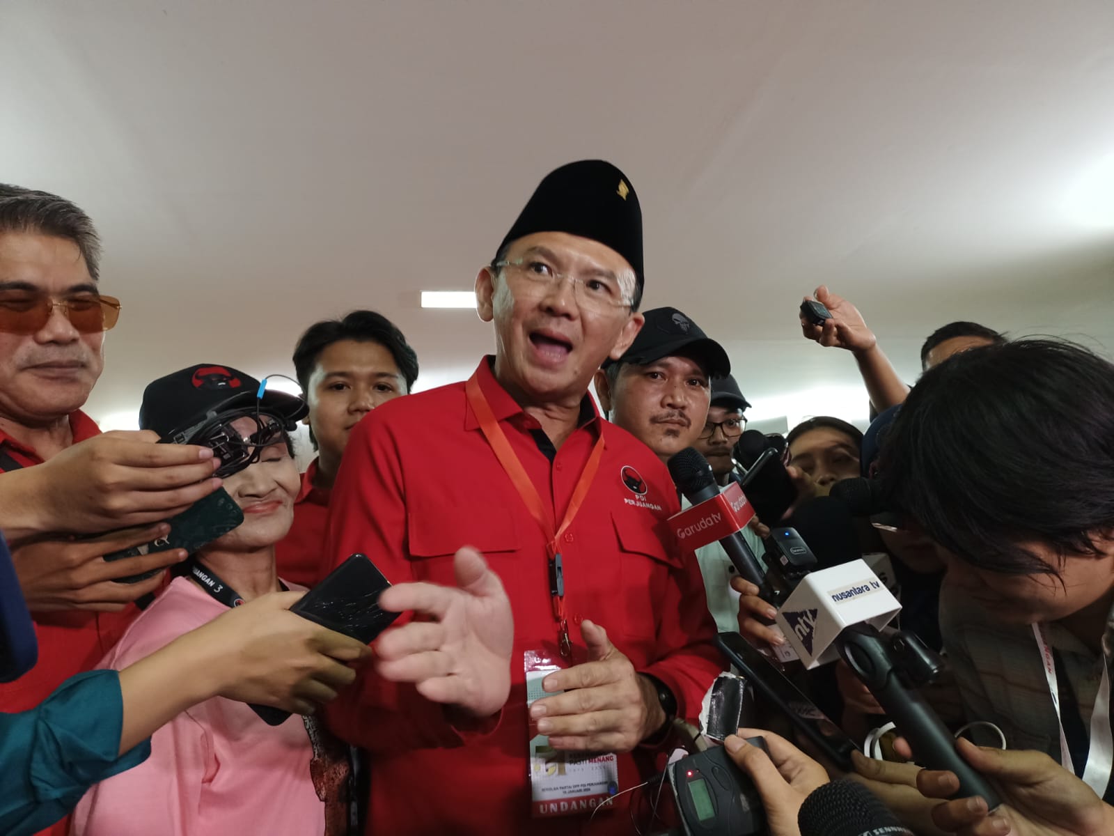 Ahok Bangga Jadi Kader PDI Perjuangan 1