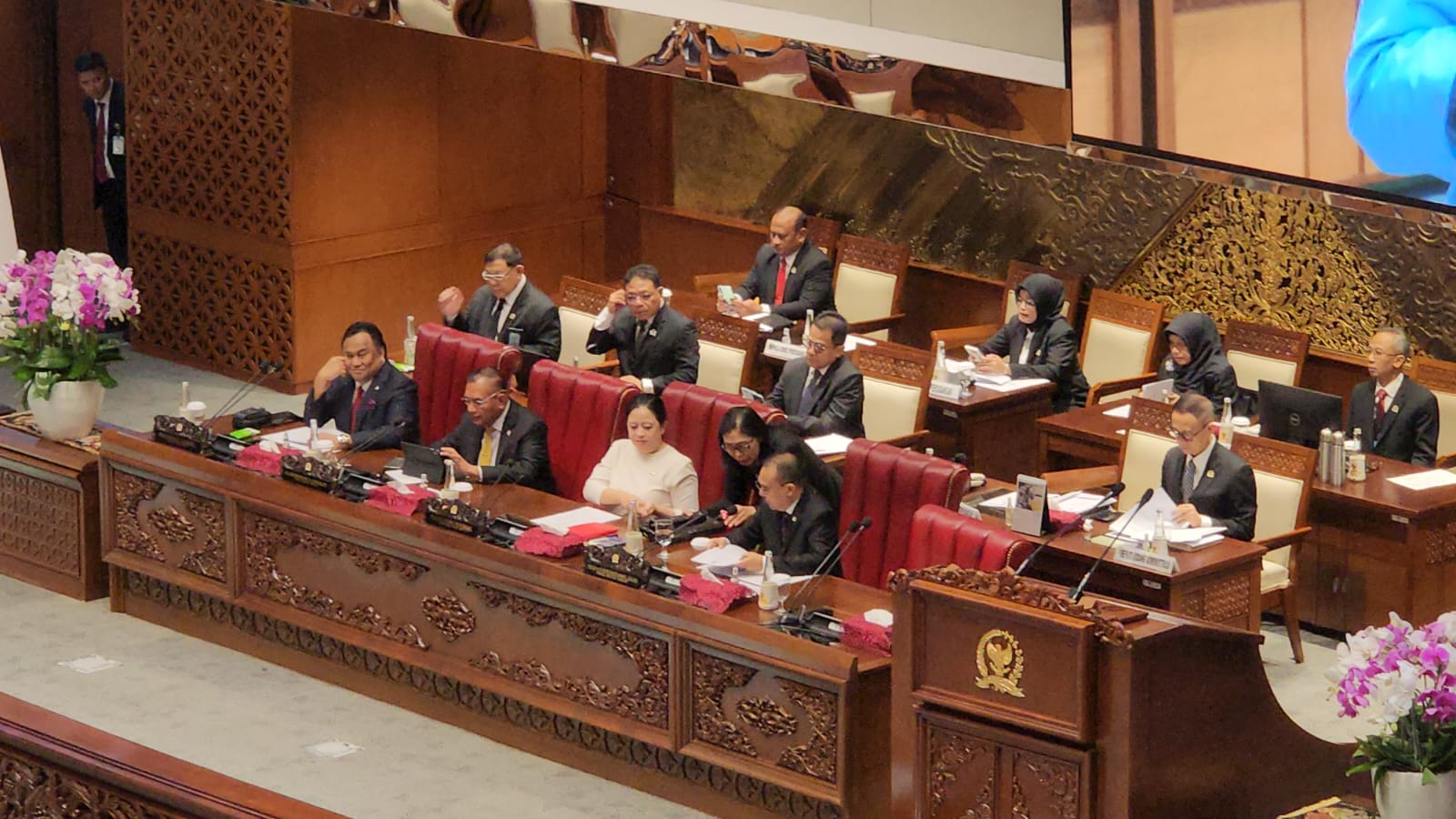 Sidang Paripurna Perdana DPR 2024, Cak Imin Absen 1