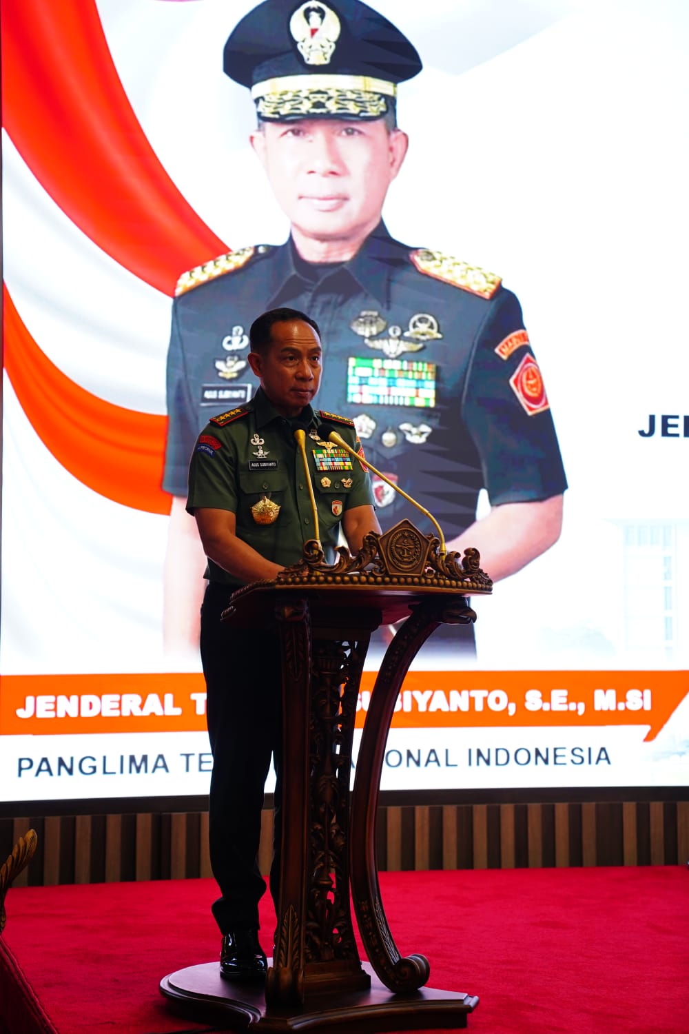 Hadiri Penandatanganan Kontrak Pengadaan Barang dan Jasa, Panglima TNI: Awasi Setiap Vendor 1