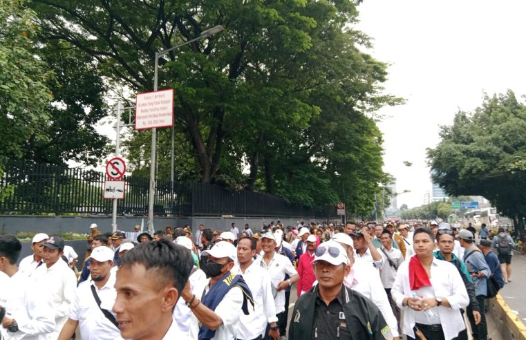 Demo di DPR, Apdesi Tuntut Segera Sahkan Revisi UU Desa