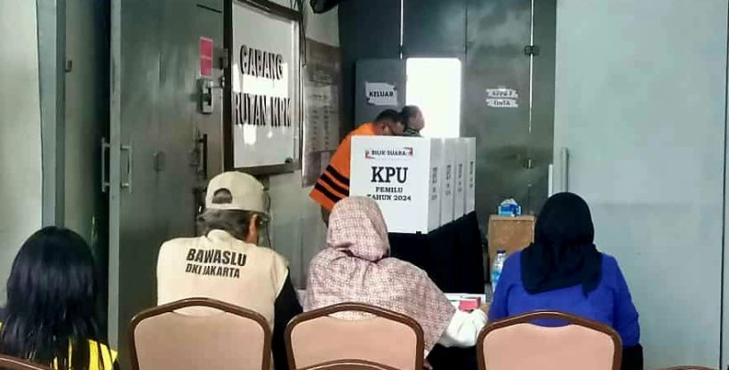 IMG-20240214-WA0064 Tahanan Koruptor Nyoblos di Rutan KPK 11