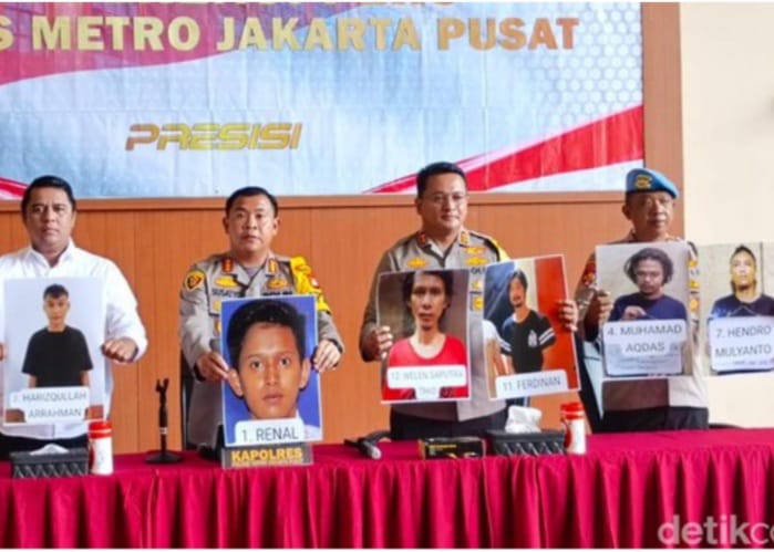 6 Tahanan Polsek Tanah Abang yang Kabur Masih Berkeliaran 1