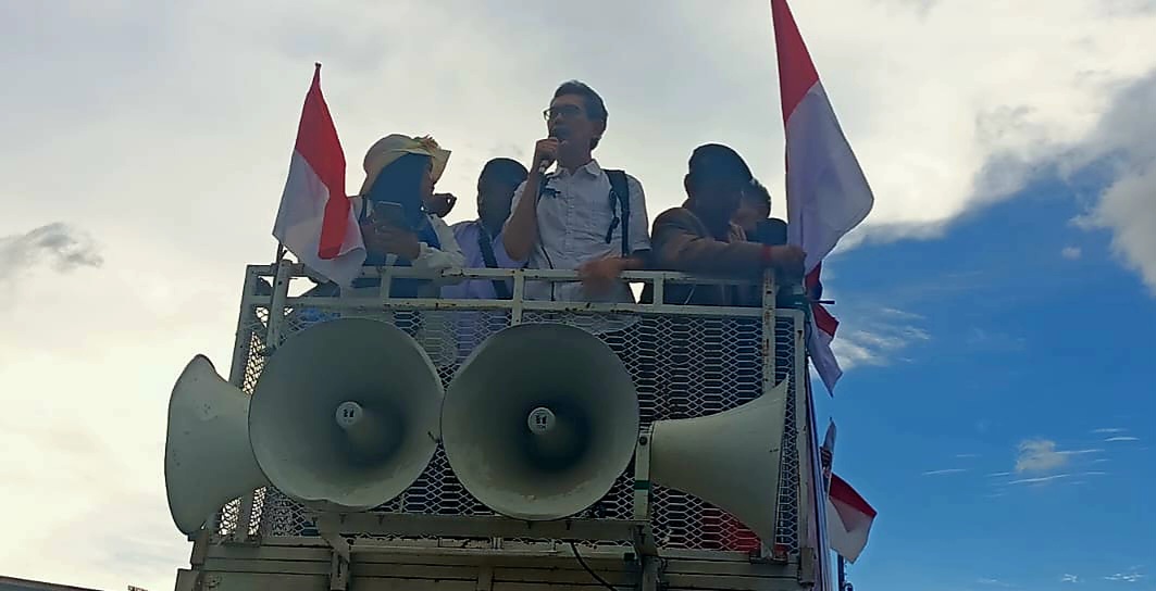 Demonstran Sebut Jokowi Biang Pemilu Curang 1