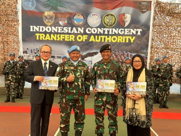 Jabatan Komandan Satuan Tugas FHQSU Unifil Diserahterimakan 2