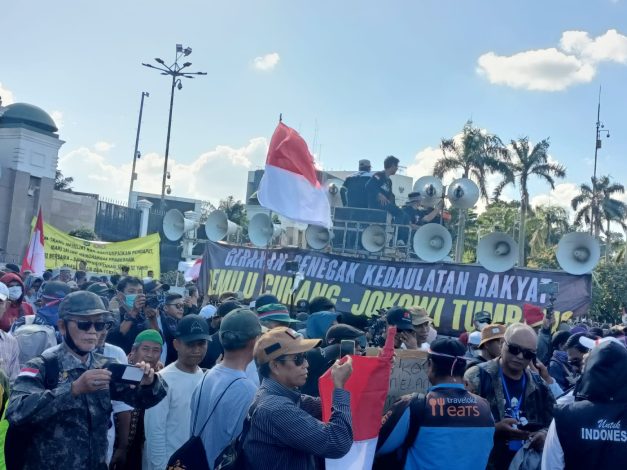Massa Desak Gulirkan Hak Angket dan Makzulkan Presiden Jokowi 2