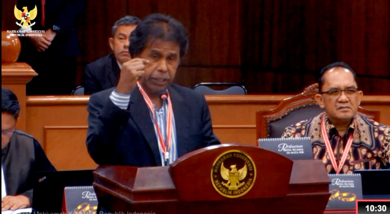 Debat Panas Tim Hukum AMIN Dengan Saksi Ahli di Sidang PHPU 1