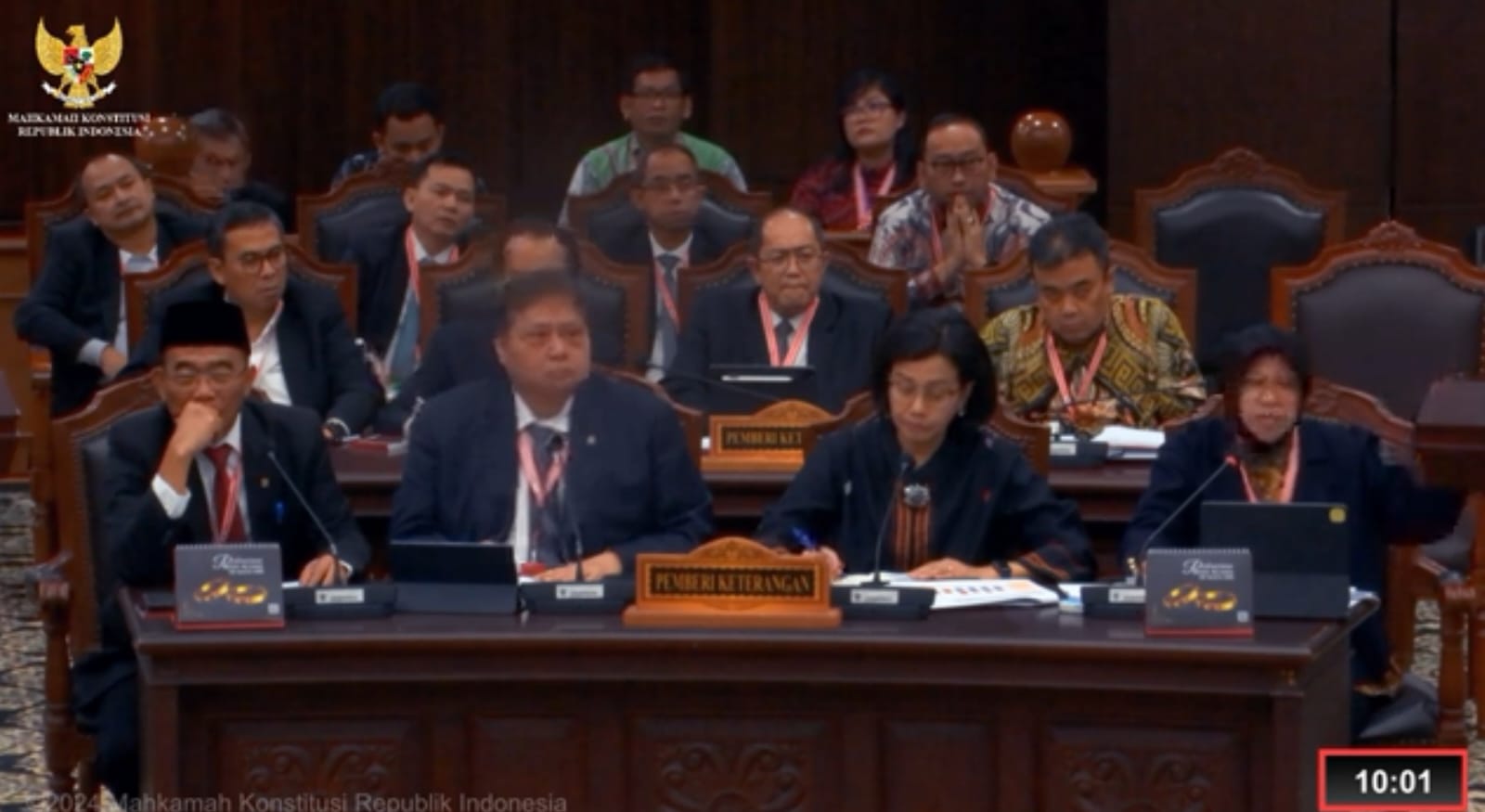 Sidang PHPU: Menko PMK Sebut Anggaran Bansos Sudah Disetujui DPR 1
