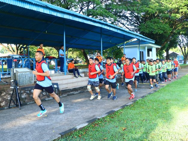 Ujian Kenaikan Pangkat, 104 Personel Lanud Sultan Hasanuddin Ikuti Test Kesamaptaan Jasmani 8