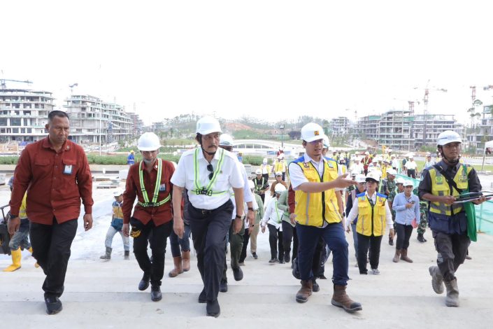 Menko Luhut Optimis Pembangunan IKN Capai 80% Agustus Nanti 13