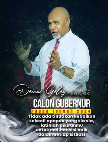 Nama Deinas Geley Makin Menguat Jadi Calon Gubernur Papua Tengah 13