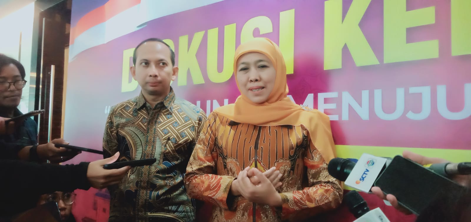 Sinyal Ke Jatim-1, Khofifah: Saya Nyaman dan Produktif dengan Mas Emil 1