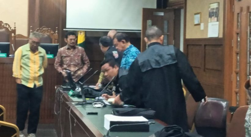Jaksa KPK Panggil Keluarga Syahrul Yasin dan Partai NasDem di Persidangan 11