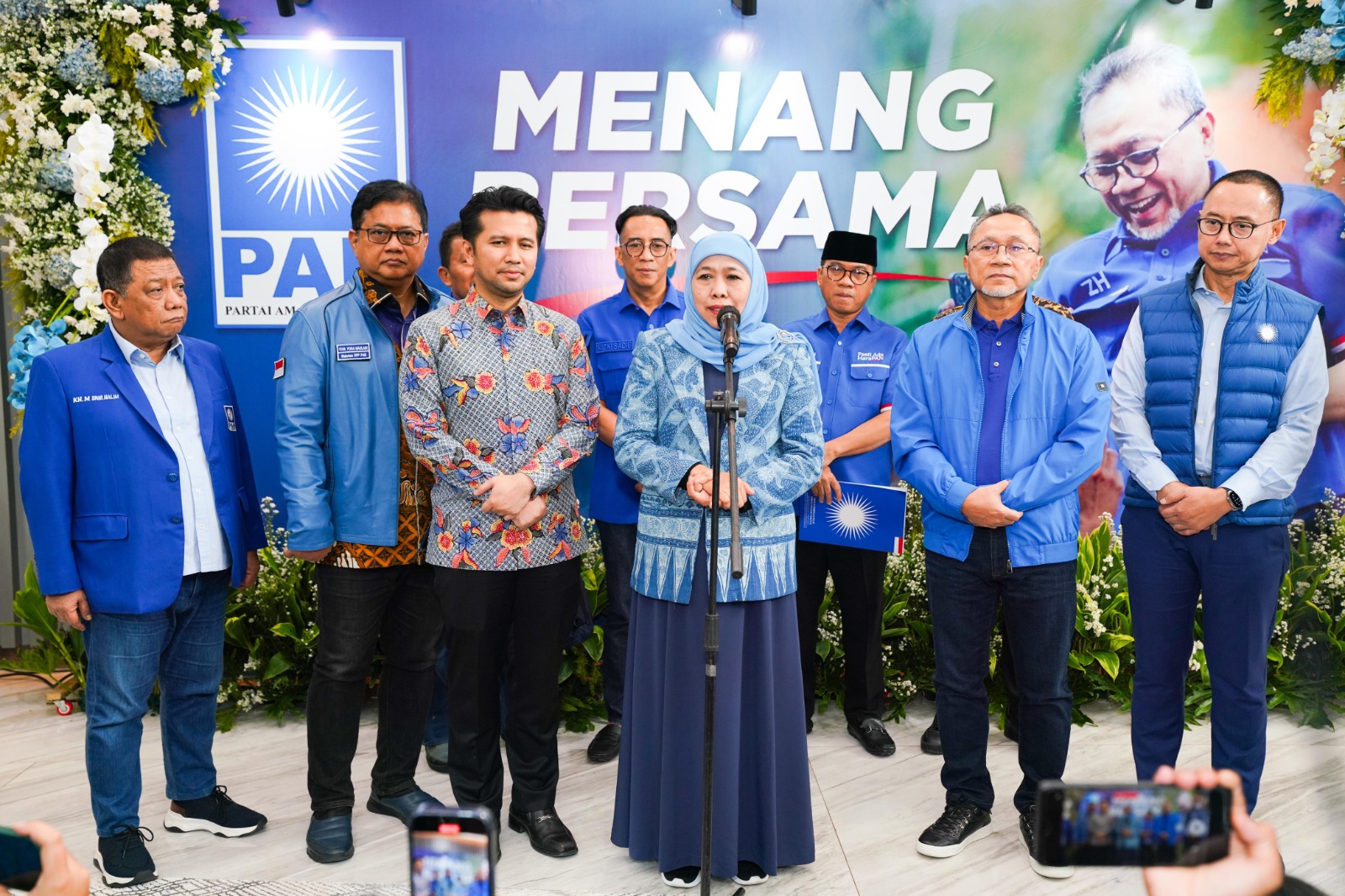 Sah! PAN Usung Khofifah-Emil di Pilgub Jatim 1