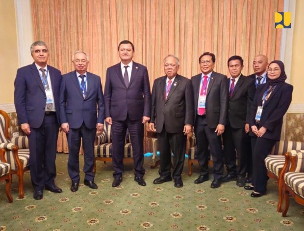 Pertemuan Bilateral Menteri Basuki Sampaikan Peluang Kerjasama Bidang Sumber Daya Air dengan Uzbekistan 12