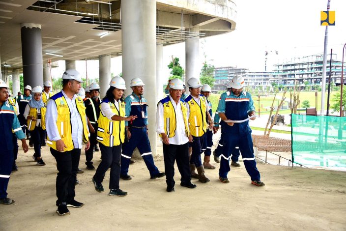 Progres Mencapai 78,9%, Kantor Kemenko 1 di Kawasan Inti IKN Digunakan untuk Akomodasi Petugas Upacara HUT ke-79 RI 10