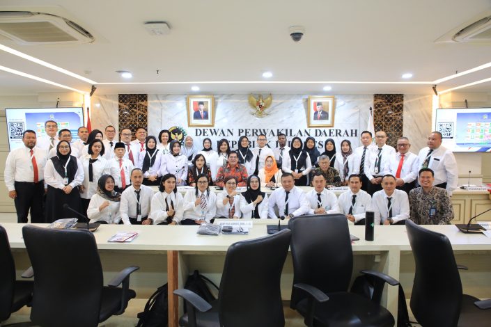 BIRO PHM SETJEN DPD RI TERIMA DELEGASI DIKLAT PKA 11