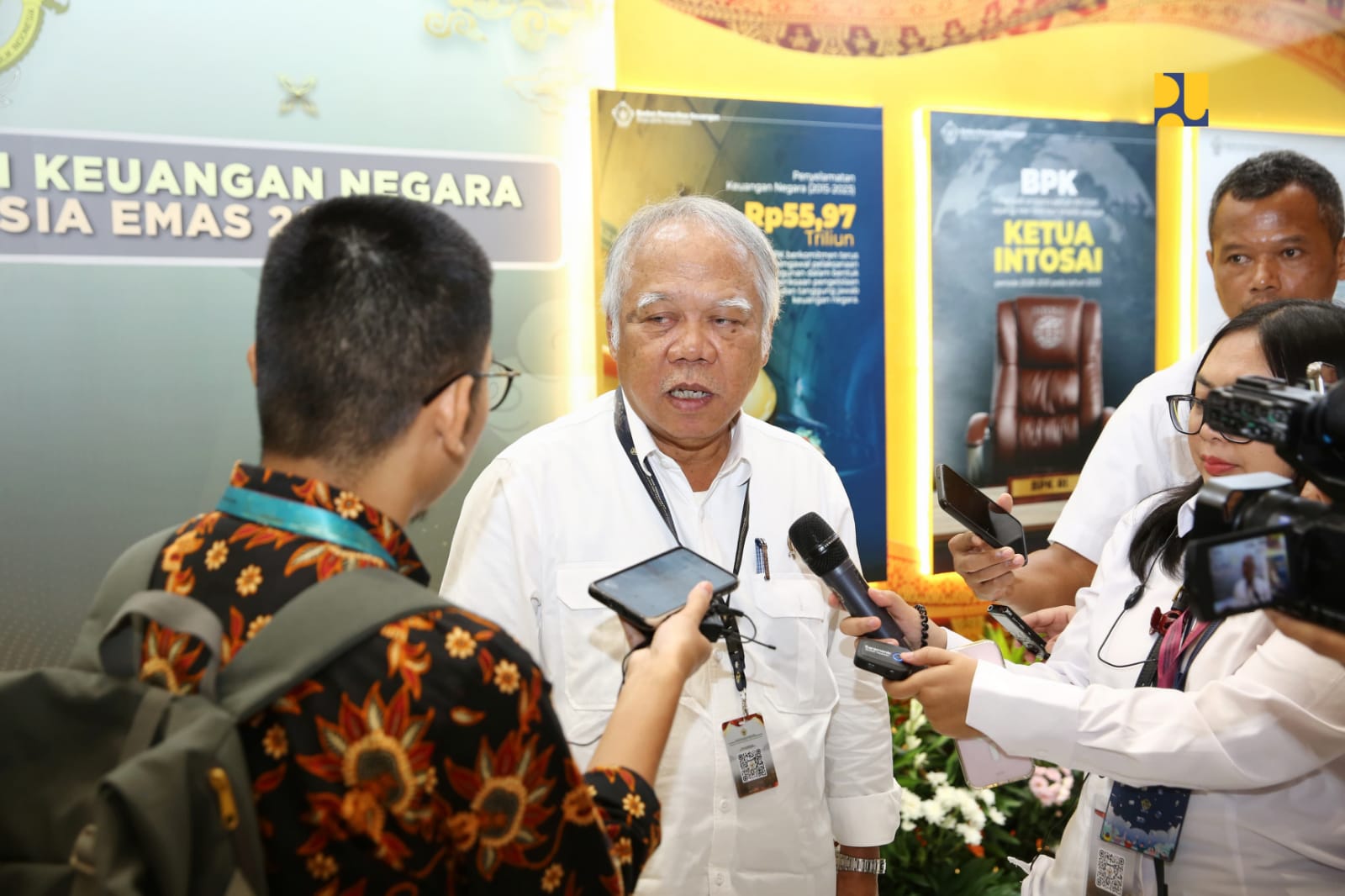 Penyampaian Laporan Hasil Pemeriksaan BPK RI Tahun 2023, Kementerian PUPR Raih Wajar Tanpa Pengecualian 1