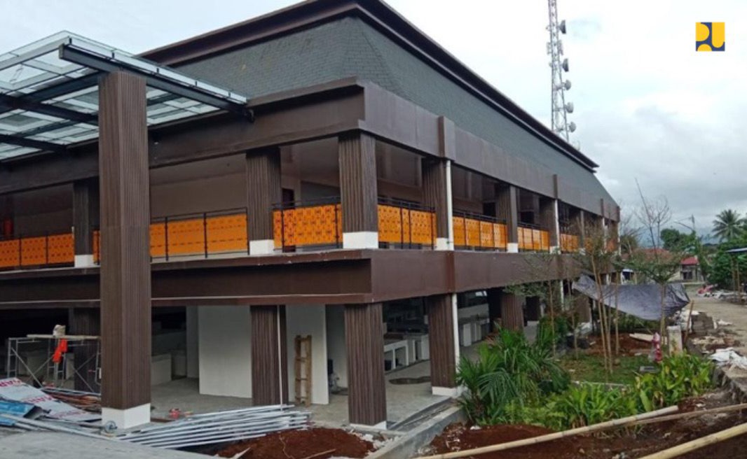 Kementerian PUPR Rekonstruksi Pasar Rakyat Jailolo di Halmahera Barat 1