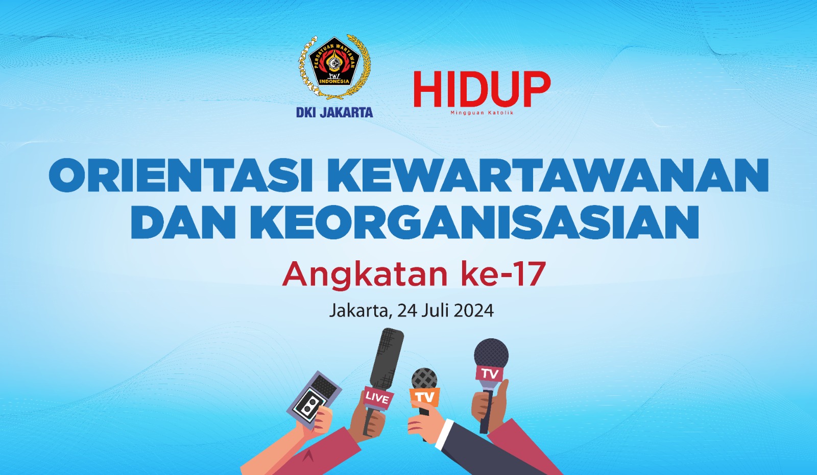 PWI Jaya Gelar OKK Angkatan 17 di Majalah Hidup 1