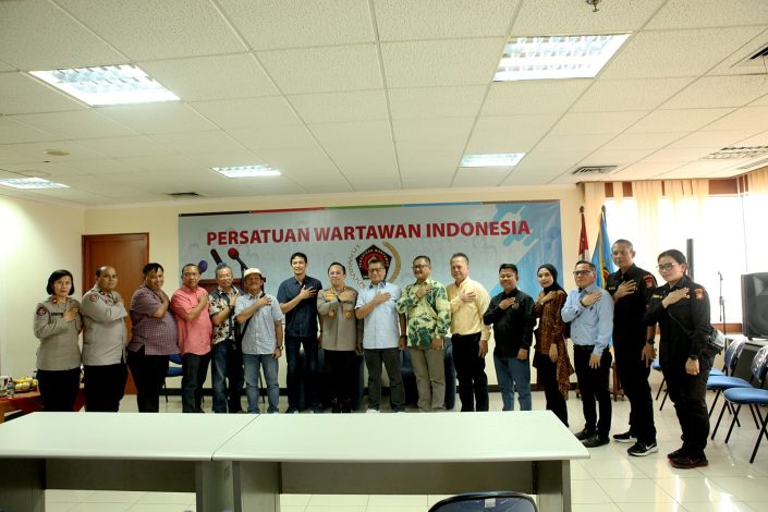 Kunjungi PWI Jaya, Kabid Humas PMJ: Perkuat Sinergi 2