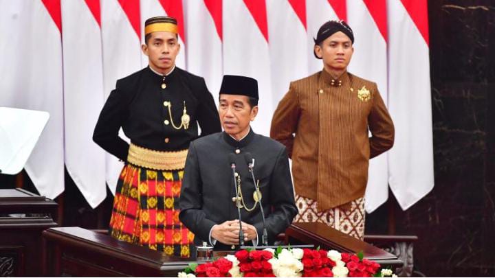 Sidang Tahunan MPR, Presiden Jokowi Minta Maaf Kepada Rakyat Indonesia 14