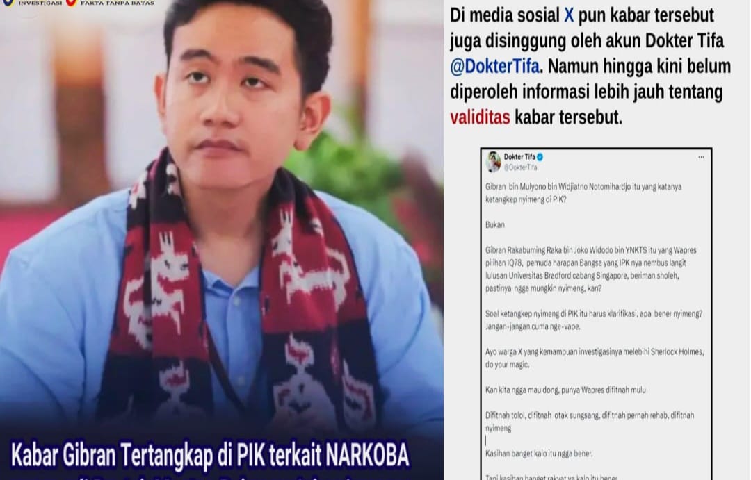 Polda Pastikan Penangkapan Gibran Hoaks 1