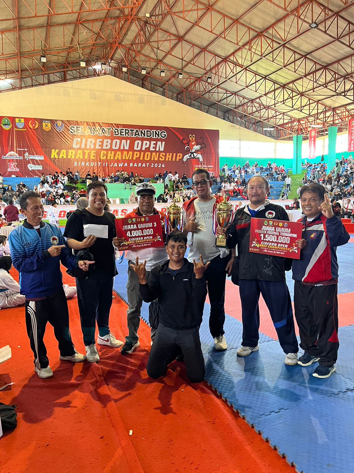 GG Jabar Juara Umum 3 Dalam Event Sirkuit II FORKI Jabar di Kota Cirebon 1