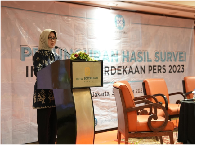 Ketua Dewan Pers Indeks Kemerdekaan Pers Turun 13