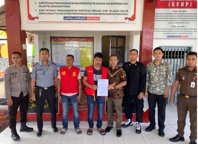 Kasasi Dikabulkan MA, Kejari Aceh Besar Eksekusi Terpidana Pembunuhan Berencana 39