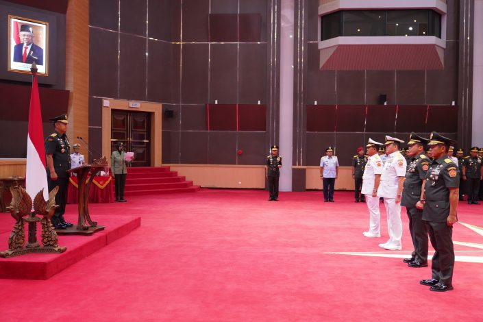 Kasum TNI Pimpin Sertijab Asrenum dan Aster Panglima TNI 2