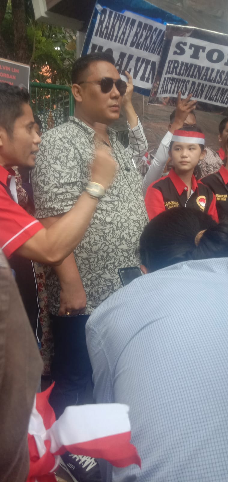 alvin-sadan Didemo dan Diminta Lepaskan Alvin Lim, Jaksa: Kami Hanya Eksekutor 1