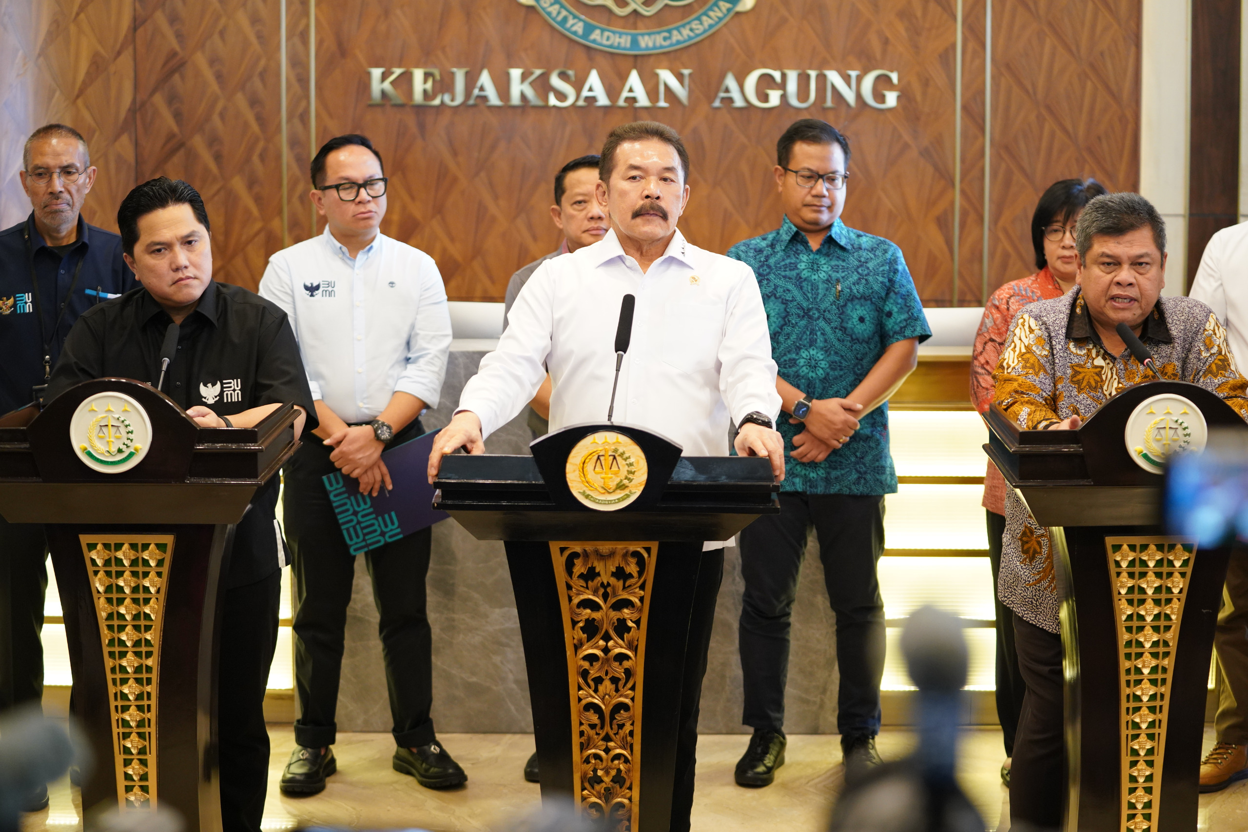 Erick Tohir Laporkan Lagi Korupsi Dana Pensiun BUMN ke Jaksa Agung 1