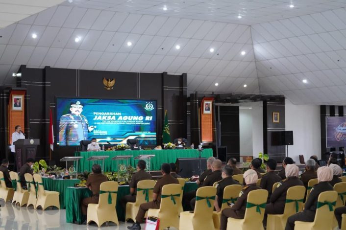 Kunker ke Kalbar, Jaksa Agung: Jaksa Jangan Main Proyek 55